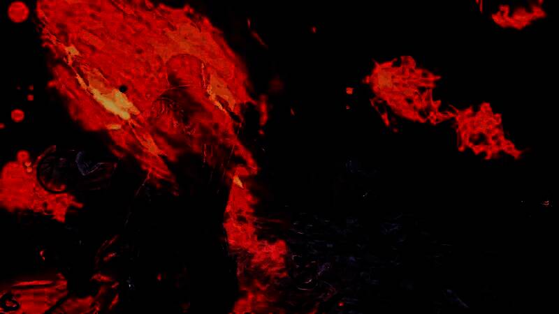 敌人被火焰吞噬瞬间，爆炸光芒照亮整个战场