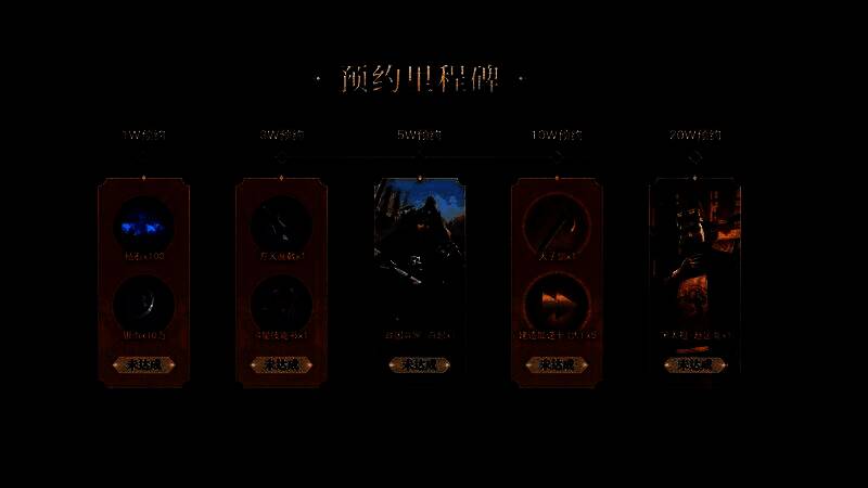 预约奖励界面展示，礼包图标与赵匡胤英雄立绘并列，视觉冲击力强