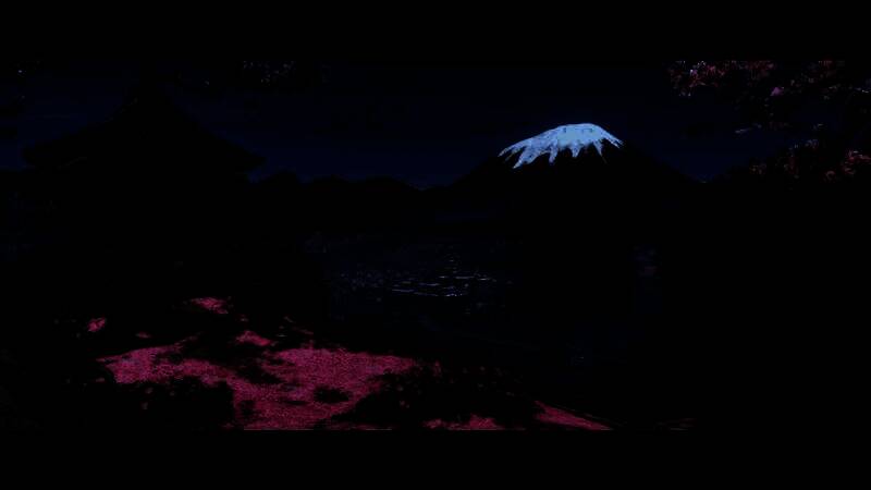 攀爬雪山的艰难过程，风雪扑面