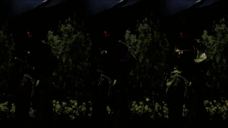 主角在集市购买物资，NPC生动互动