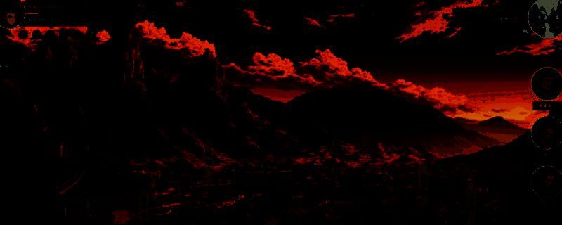 《万化江湖》游戏主界面展示，古风UI搭配水墨风格背景，展现浓厚武侠气息