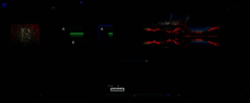 颗粒化转场已成功添加至两段视频之间