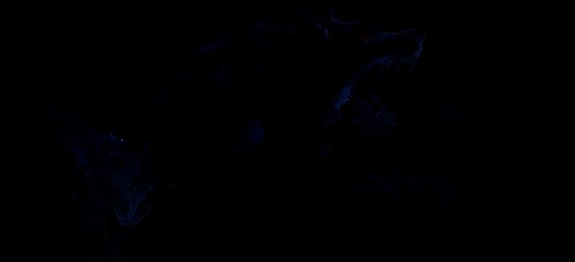 魔司马懿入魔瞬间特效，黑色能量涌动，眼神凌厉，背景雷电交加