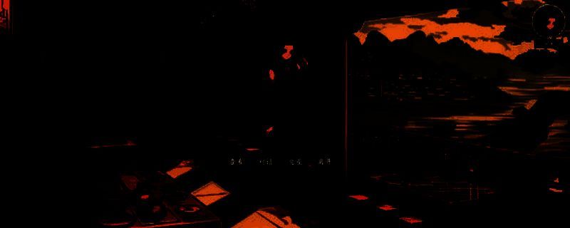 《万化江湖》游戏主视觉图，画面中角色立于山巅，身披斗笠，背景为水墨风格的江湖山水