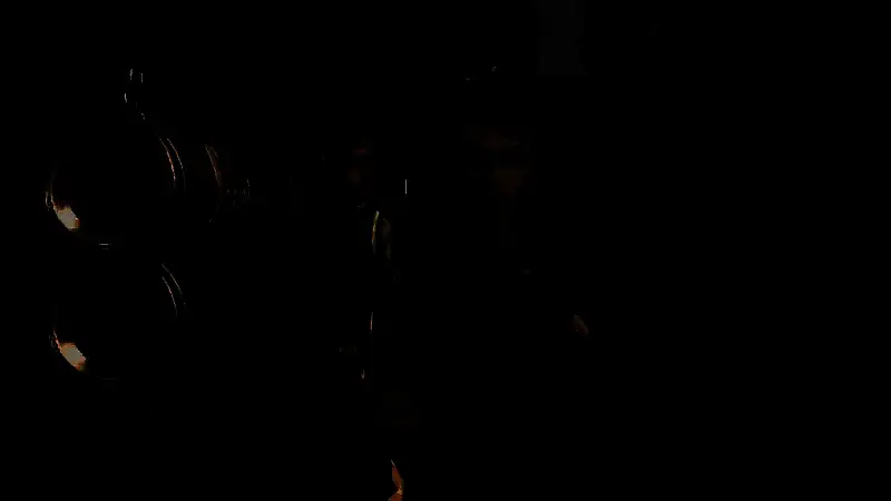 《猎天使魔女》主角贝优妮塔施展魔法战斗的瞬间，周围敌人被抛向空中，画面充满动态美感