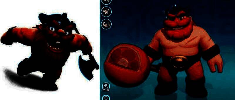 卡卡班释放大招，地面崩裂，岩石飞溅，展现强大破坏力