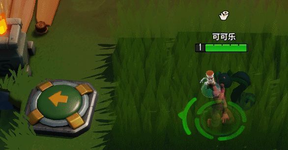 一名野蛮人被跳板弹飞后落入塌陷区域，另一名角色在边缘引爆炸弹，将三人一同掀下地图