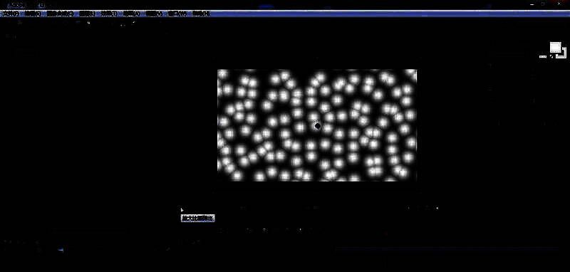 特效控制台面板显示蜂巢图案的默认参数设置