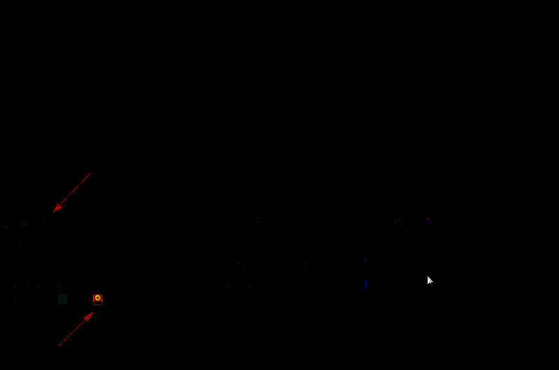 用户将素材拖拽至新建合成按钮的操作示意图