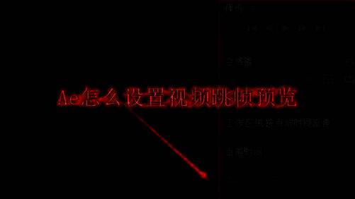 After Effects主界面展示，左侧为项目面板，中间为预览窗口，右侧为图层和时间轴