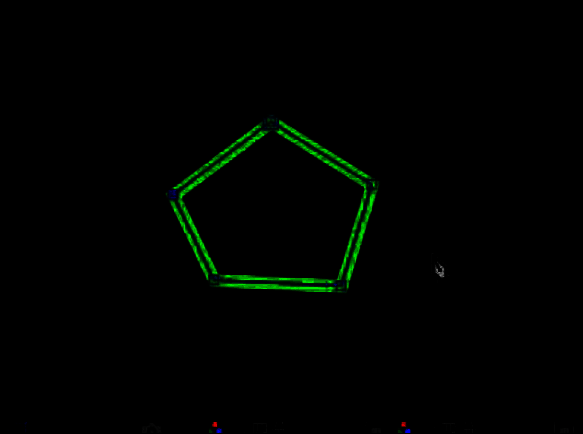 在AE中使用多边形工具绘制五边形的界面截图