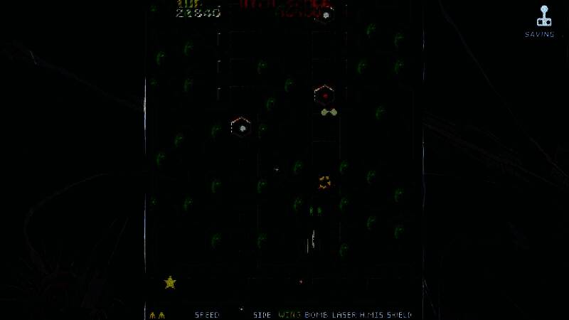 《TRUXTON》高速飞行场景，主角战机在行星轨道间穿梭激战