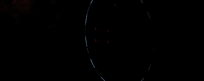 《多重人生》中科学家角色站在外星星球表面，身穿宇航服，手持数据终端，背景为荒凉的地貌与远处的信标塔