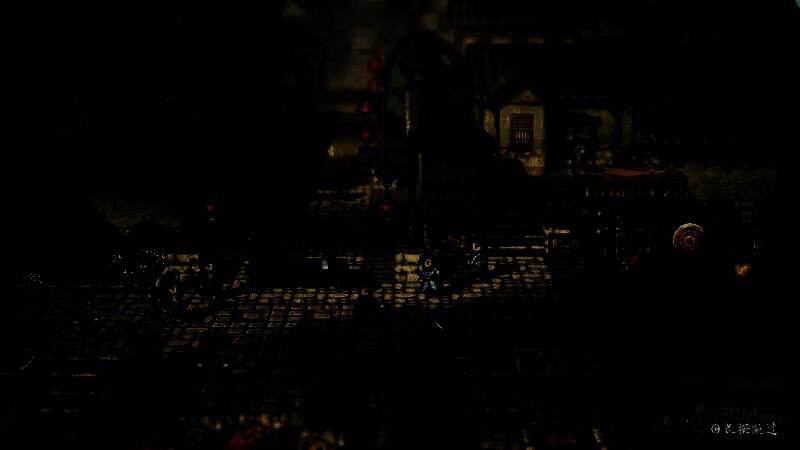 主角在铁匠铺前与NPC对话，界面显示武器图纸购买选项