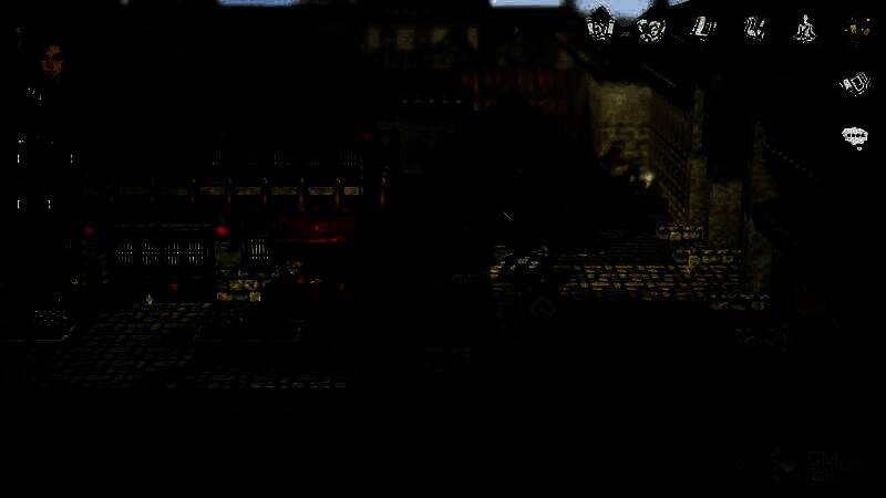 主角站在仙人渡码头，海风拂面，远处船只隐约可见