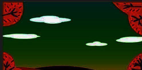 使用刷子工具为画面添加落叶与光影细节