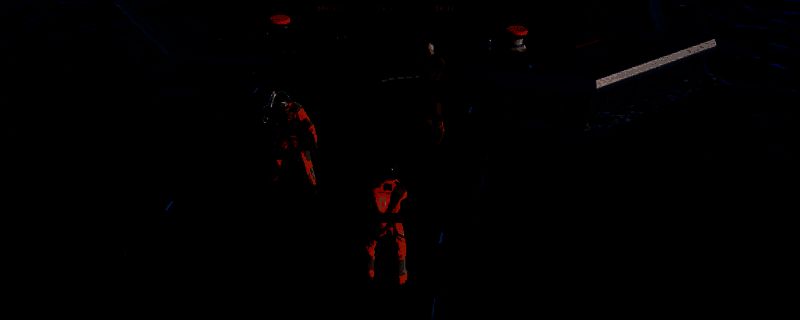 《未知领域》游戏主界面展示，等距视角下未来城市与角色行走的场景，光影效果细腻