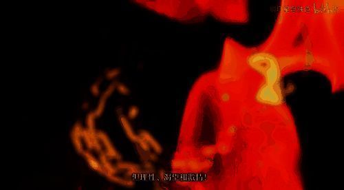 那刻夏站在夕阳下，火种即将熄灭，他抬头望天，神情安详，背后是崩塌的神殿