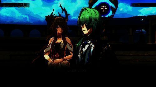 那刻夏与主角团对峙，背景为分裂的天空与崩塌的城市，象征其在主线中的关键转折地位