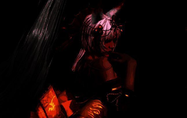 优璃普攻动画演示图，灵狐宝珠从手中飞出，击中空中敌人并产生范围爆炸特效