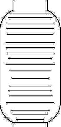 在灯笼内部绘制多条细节线条，增强视觉立体效果