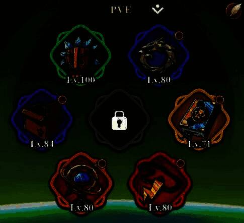 PVE遗物选择界面，祭司面具与免疫书被高亮显示，提示‘BOSS战神装’