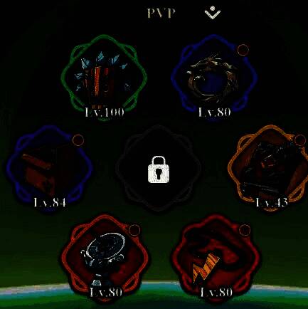 PVP遗物配置，时光雕像与时钟图标突出，强调‘控制延长’效果