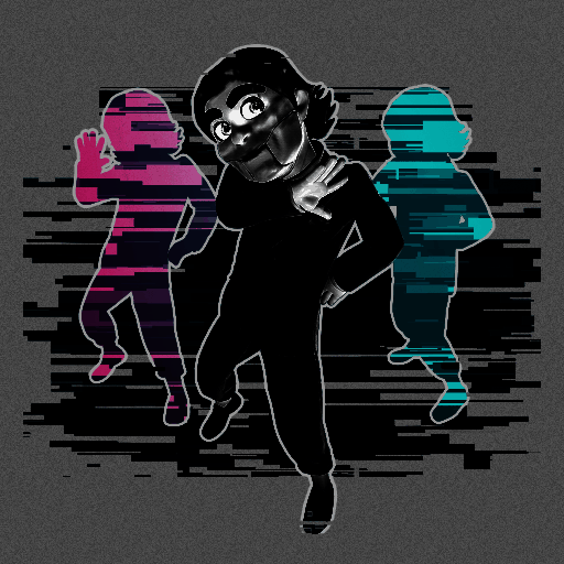 三浦大知在虚拟舞台上进行动态舞蹈表演，周围光影流动，充满未来科技感