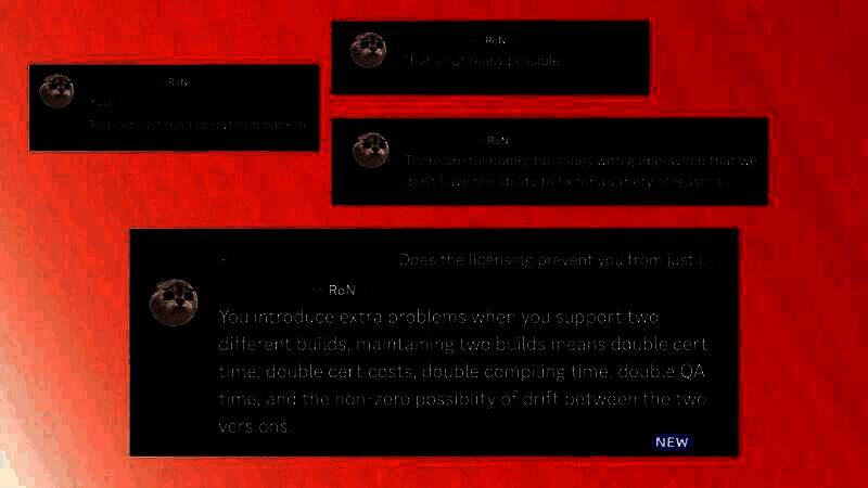 玩家在Steam社区激烈讨论游戏内容修改问题，评论区充满争议性言论