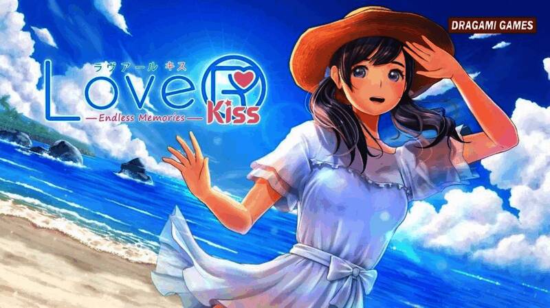 游戏内角色互动场景截图，男主角与一位女生在校园天台交谈，背景夕阳余晖洒落，画面温馨浪漫