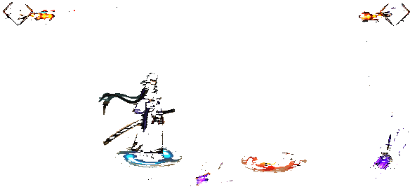 空中拔刀普攻3A横斩，带土在空中横向挥刀压制对手