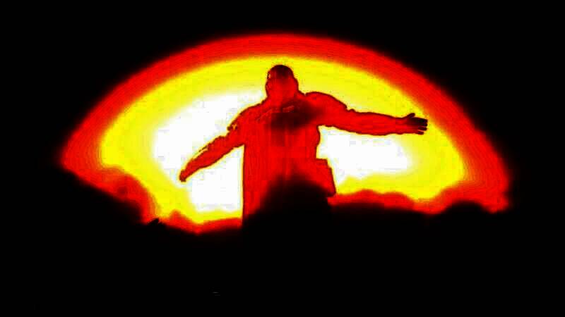 《绝地潜兵2》玩家小队在异星地表展开空降作战，周围遍布爆炸与敌军的宏大战斗场面