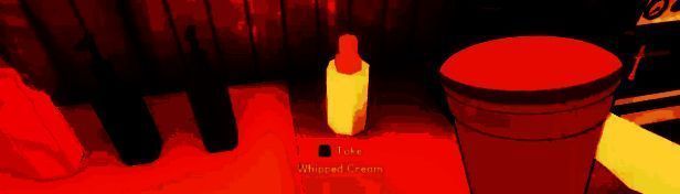 角色在简陋房间里查看账单和日程表，桌上散落着借条和咖啡杯，神情凝重