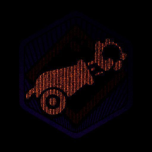 逃生者被发射至空中，宛如炮弹般飞向远处的爆米花机，充满希望感