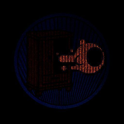 逃生者从柜中弹射而出，将追捕者猛地撞飞，动作干脆利落