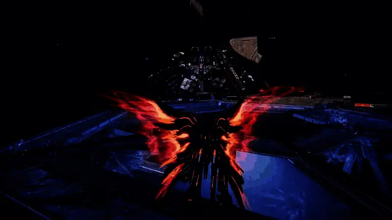 《解限机》游戏中角色步入基地浴室的场景，灯光柔和，蒸汽弥漫，营造出宁静放松的氛围