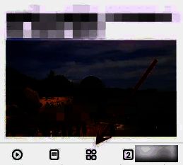 影音先锋主界面底部菜单按钮位置示意图