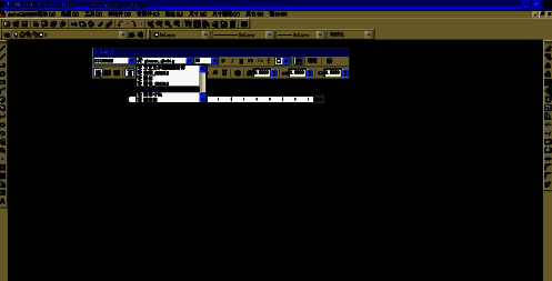 文字格式编辑器界面，展示字体和大小设置选项