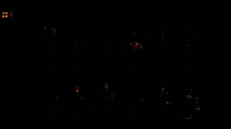 玩家自组的“铁王八流”阵容对战画面，光枪与奶妈形成坚固防线，盲女准备释放复活技能