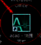 AutoCAD2007界面中高亮显示‘修订云线’按钮，鼠标指针正指向该选项
