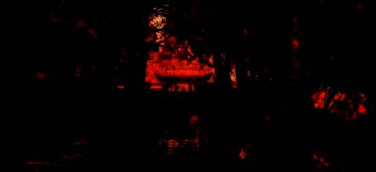 枫林小驻中式庭院场景，角色坐在窗边听戏，窗外细雨绵绵