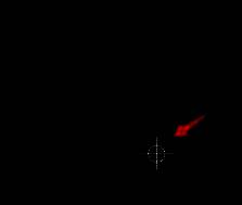 AutoCAD2018中已绘制出的默认点样式效果展示图