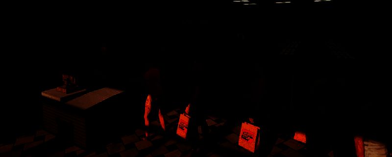 《Gamer Stop Simulator》游戏主界面展示，像素风格店铺内陈列着老式游戏机和卡带，氛围怀旧