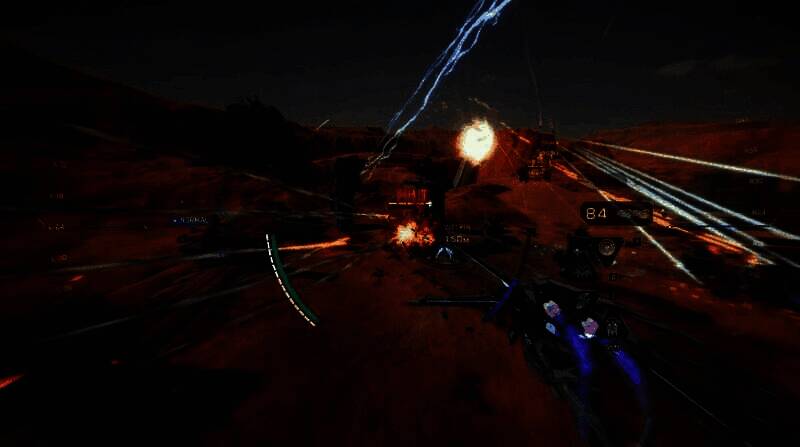 《解限机》概念艺术图展示，巨型机甲矗立于未来都市之上，天空中悬浮着破损的空间站残骸，整体氛围充满科幻史诗感