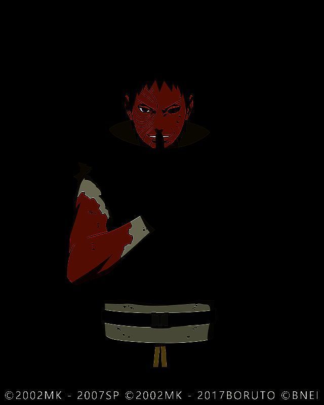 漩涡鸣人一拳击碎带土的面具，碎片四散，露出其真实面容，卡卡西震惊地注视着眼前的一切