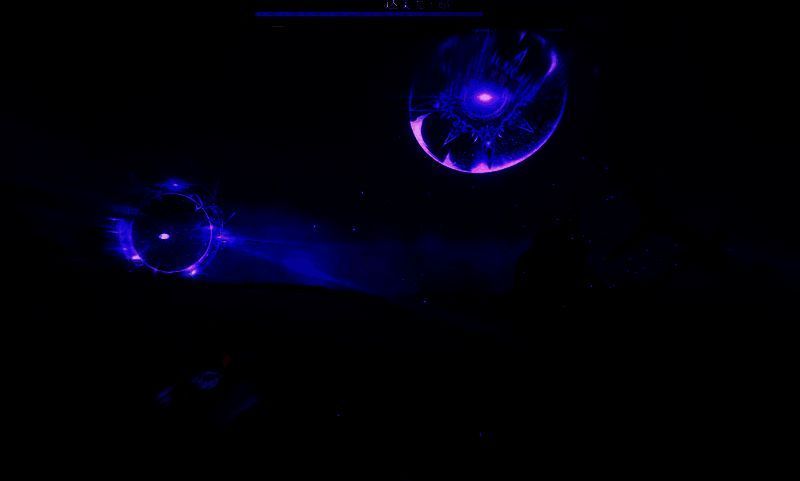 角色操控滑空匣在城市废墟间高速穿梭，正在进行墙体攀爬动作，周围火花四溅