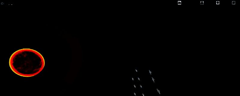 《Astra Sentinel》游戏主界面展示，背景为太空战场，界面显示资源管理与单位部署系统