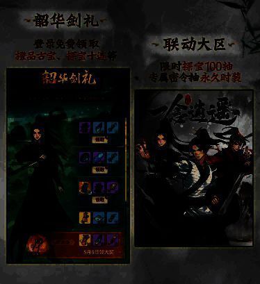 游戏内福利界面截图，展示‘韶华剑礼’活动页面，包含每日登录奖励与境界提升奖励列表