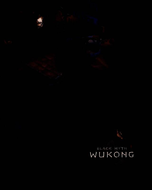 drayqin此前创作的《黑神话：悟空》角色战斗场景，主角挥棒迎敌，身后雷云翻涌，气势磅礴