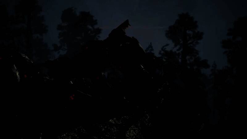 巨型Boss从地底破土而出，全身覆盖装甲，释放电磁脉冲攻击